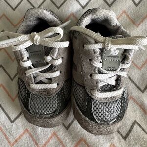 New Balance Gray Kids Shoes